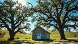 Two giant oak trees destroyed this 1879 American schoolhouse; locals: The wider industry impact