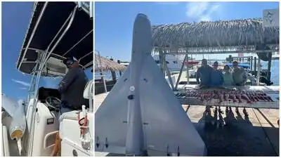 Fishing charter reels in suspected US military drone off Florida coast, believed to be
