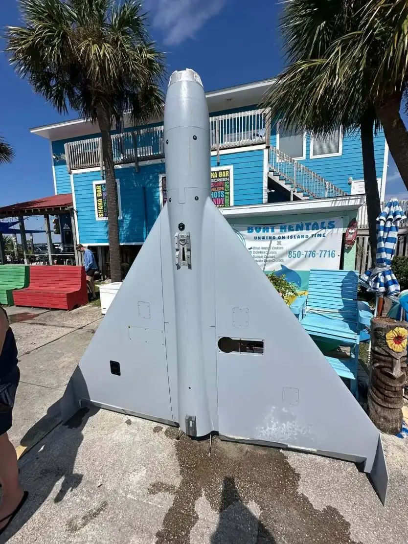 Fishing charter reels in suspected US military drone off Florida coast, believed to be