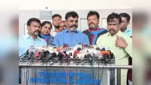 Chennai: VCK chief Thol Thirumavalavan on Wednesday criticised chief minister C Joseph Vijay’s