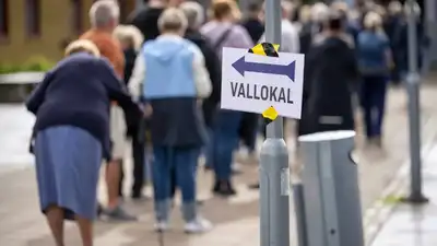 Sweden opposition holds narrow lead in tight election, projection shows as vote counting continues