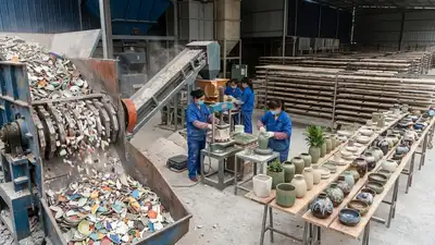 Jingdezhen, China's porcelain centre, is taking a different approach to some of its discarded