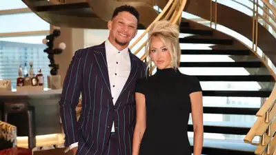 Patrick Mahomes’ backyard has once again become an unexpected stop for a pair of feathered