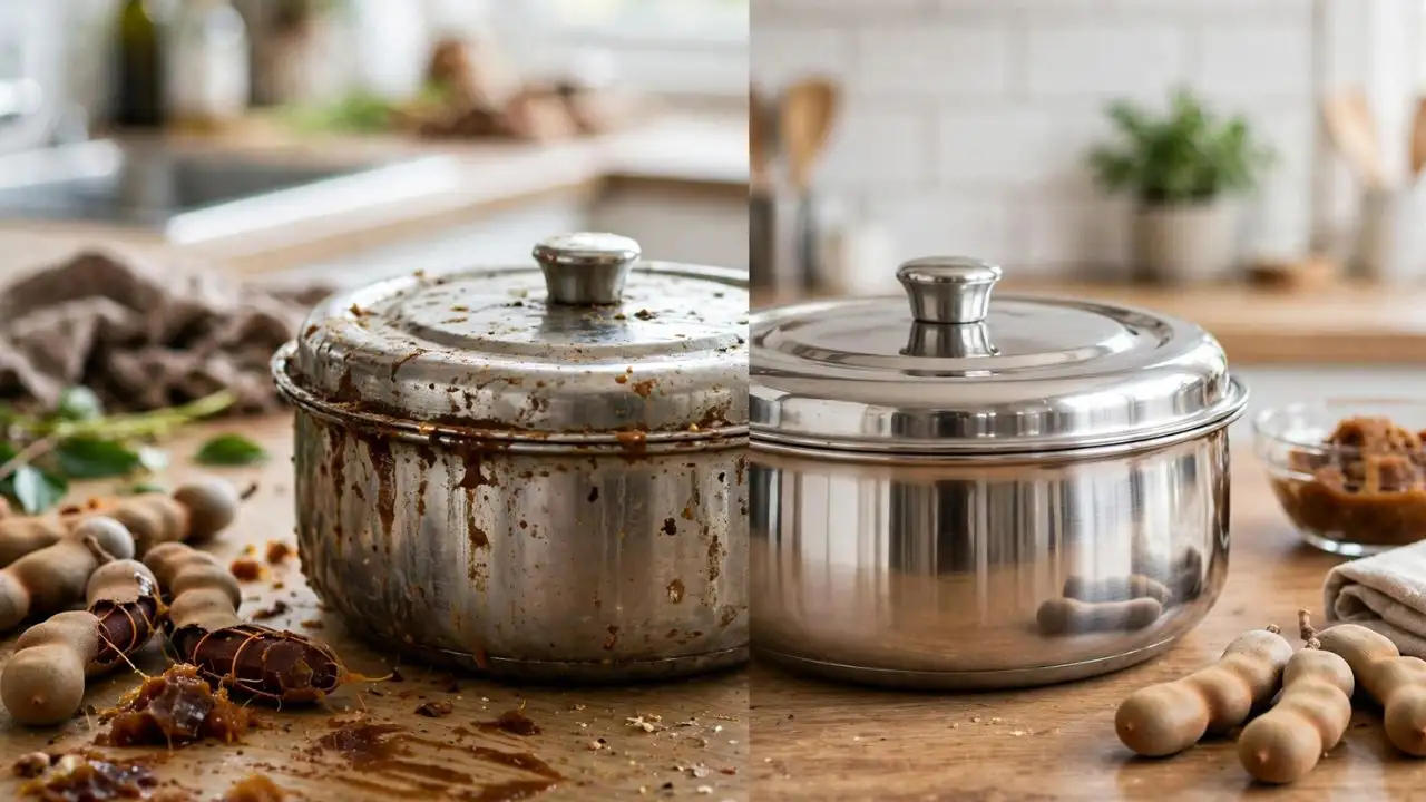 From dull metal utensils to stained vessels and sticky kitchen surfaces, tamarind can be used