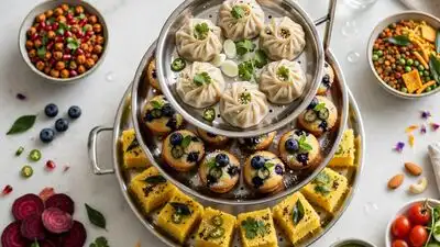 You can also use an idli stand to make small steamed cakes at home