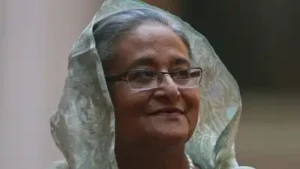 Awami members celebrating Hasina's birthday under lens