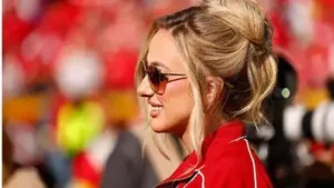 Brittany Mahomes put women’s empowerment at the centre of her message when she accepted United