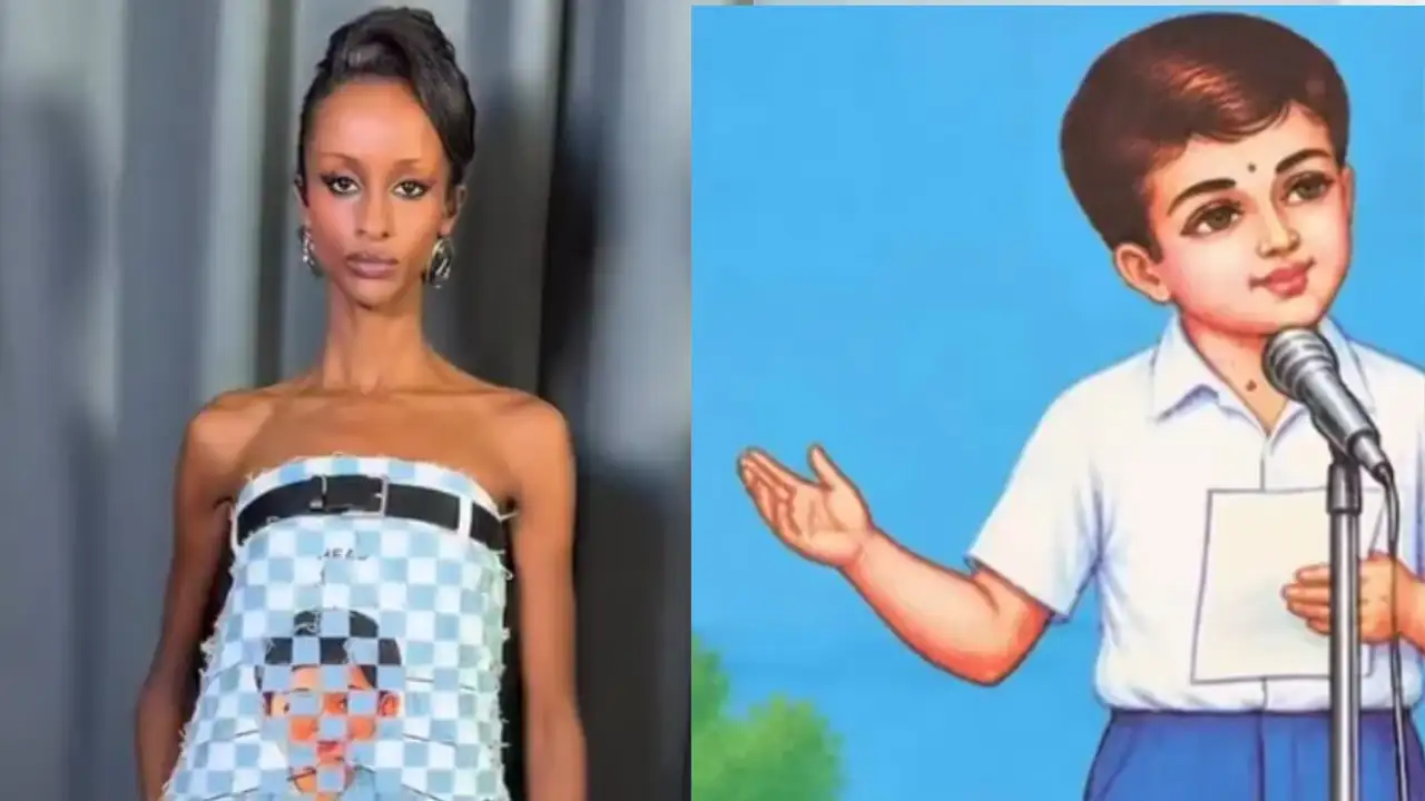 Well, guess what, he is all grown up now and has made it to London Fashion Week