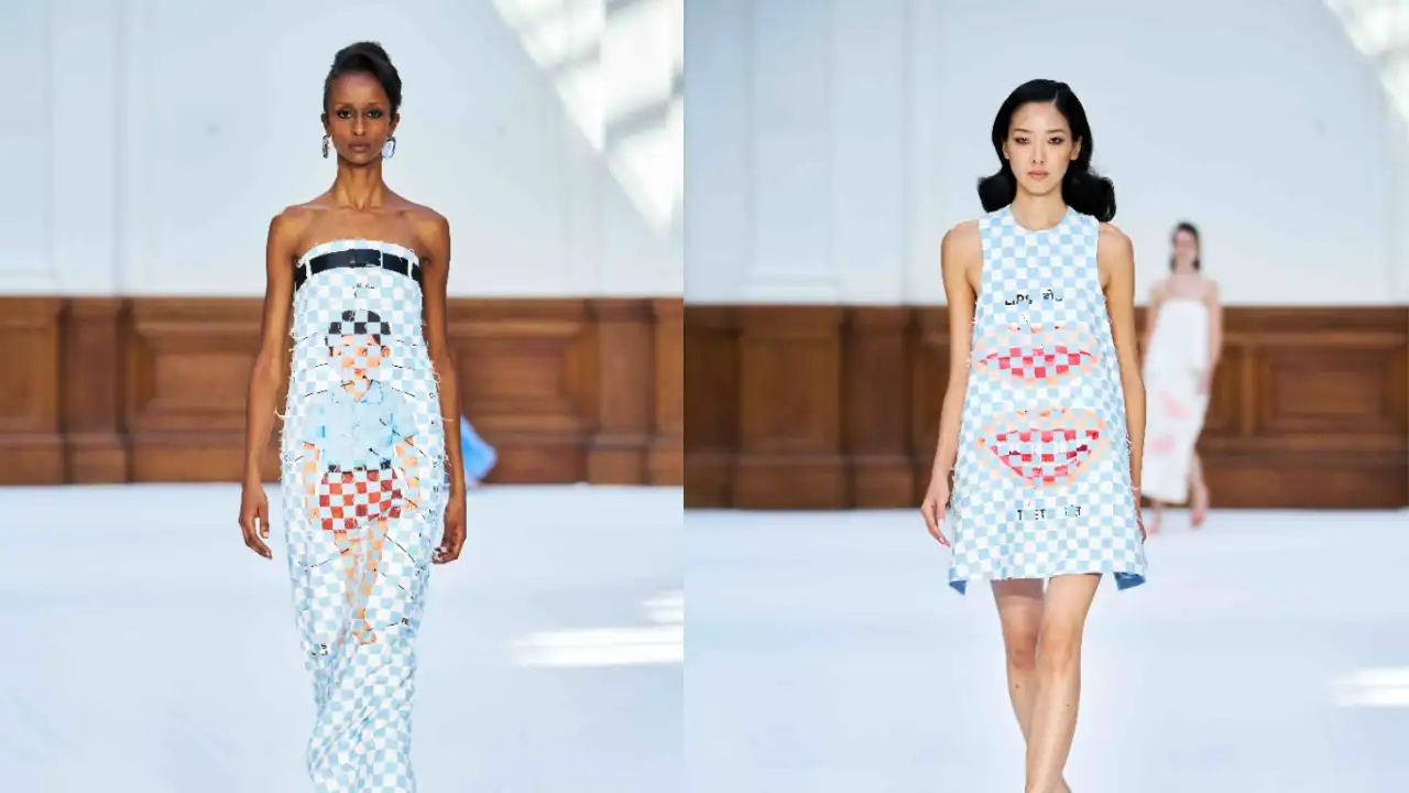 Well, guess what, he is all grown up now and has made it to London Fashion Week
