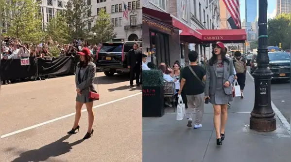 polished look, it can be said that Nora Fatehi’s appearance at NYFW is more aligned