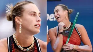 Aryna Sabalenka this time brought genuine sparkle to the US Open, as she stepped