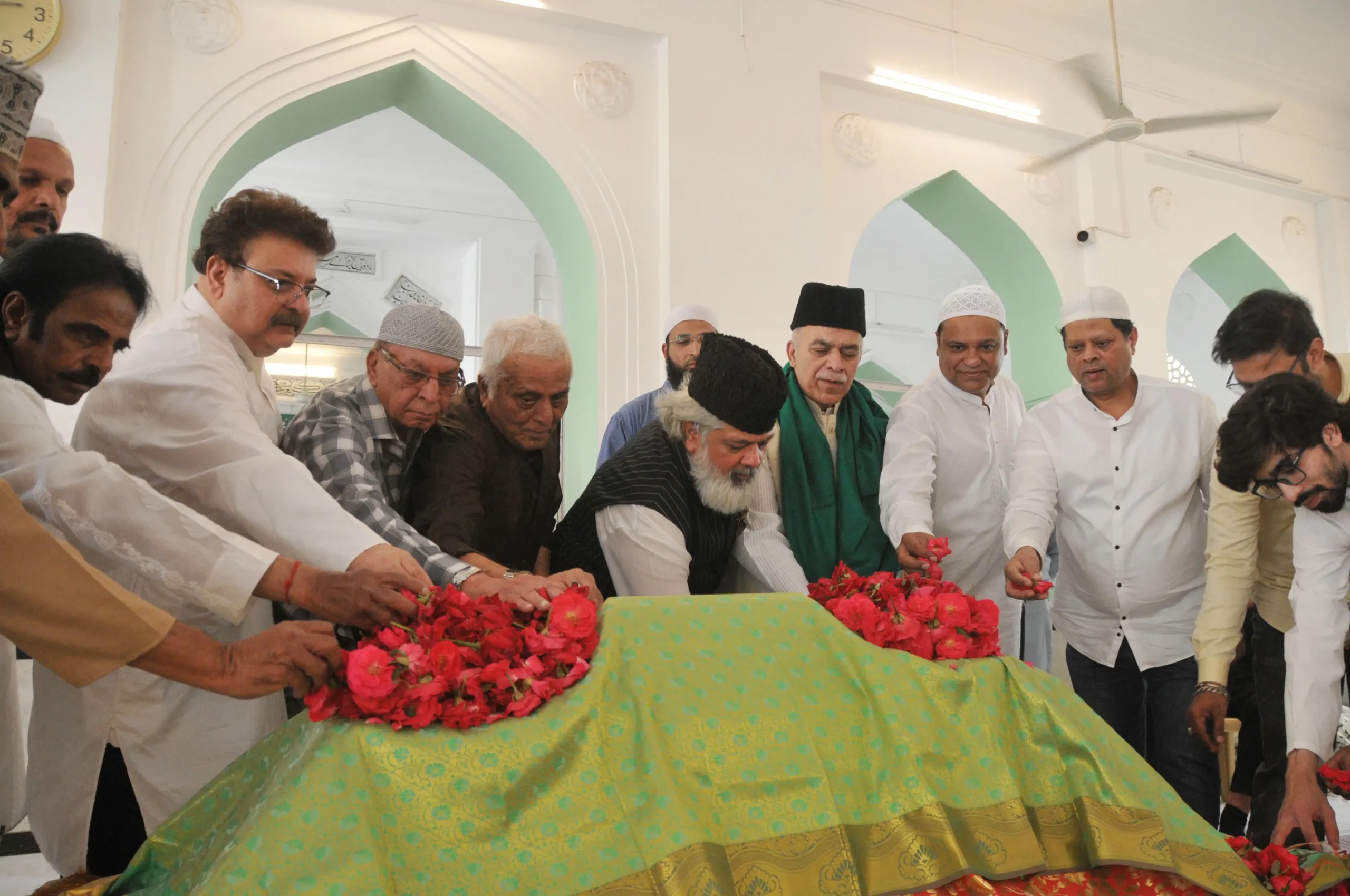 The 59th death anniversary of Mir Osman Ali Khan, the last Nizam of Hyderabad, was observed