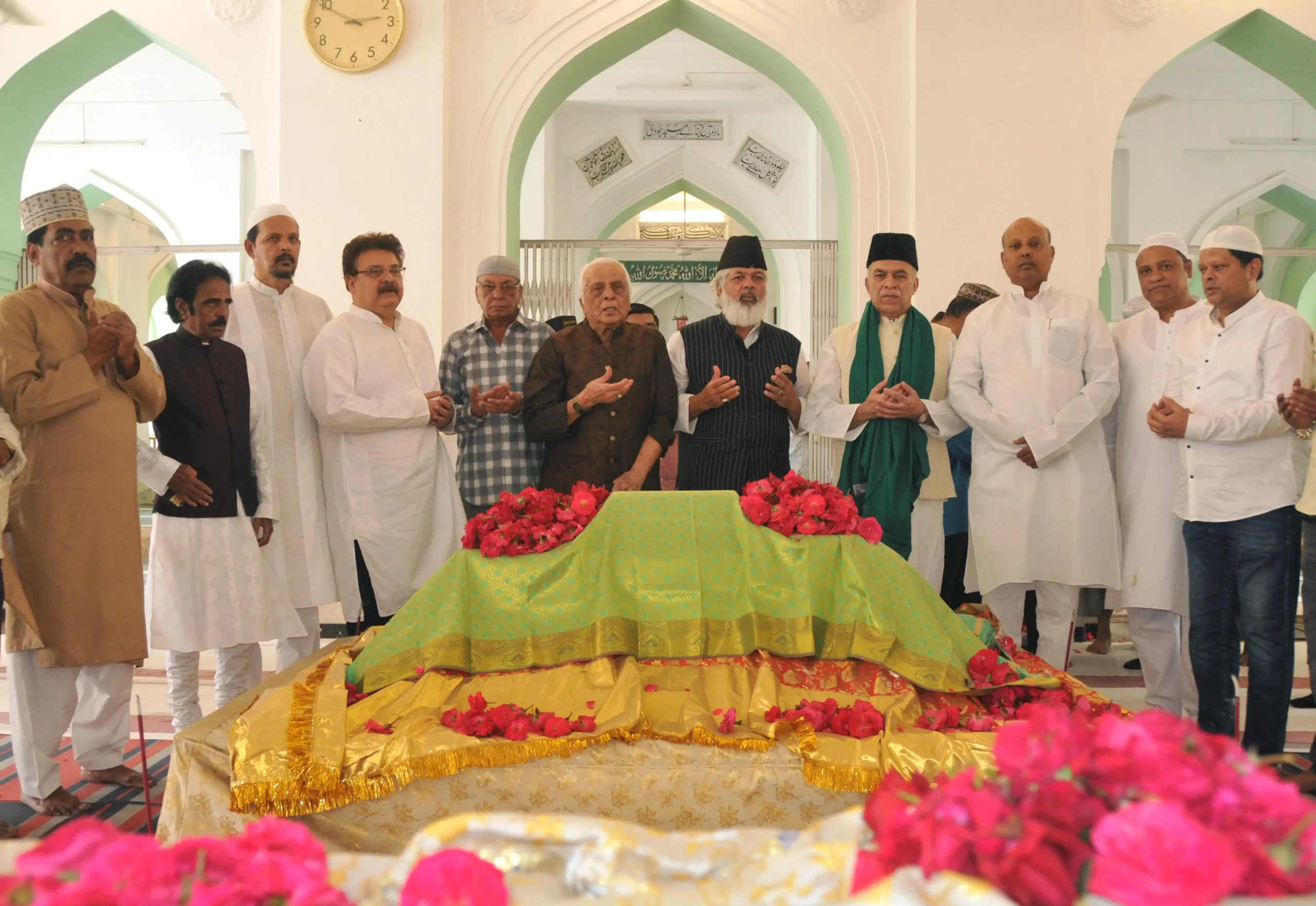 The 59th death anniversary of Mir Osman Ali Khan, the last Nizam of Hyderabad, was observed