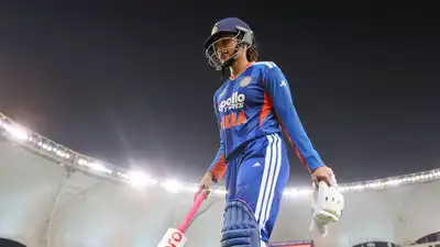 Mandhana entered the match knowing she was closing in on Mithali's long-standing record