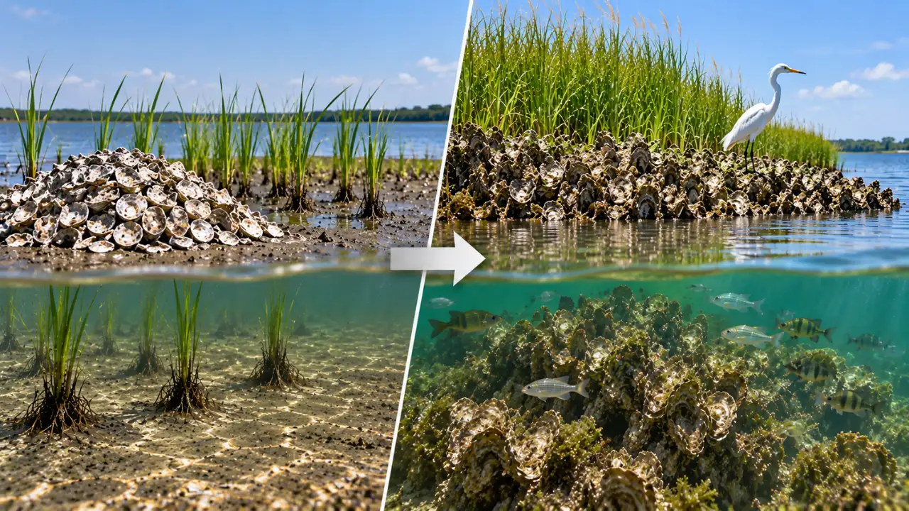 In 2000, NOAA planted 500 square metres of cordgrass and added: The wider industry impact