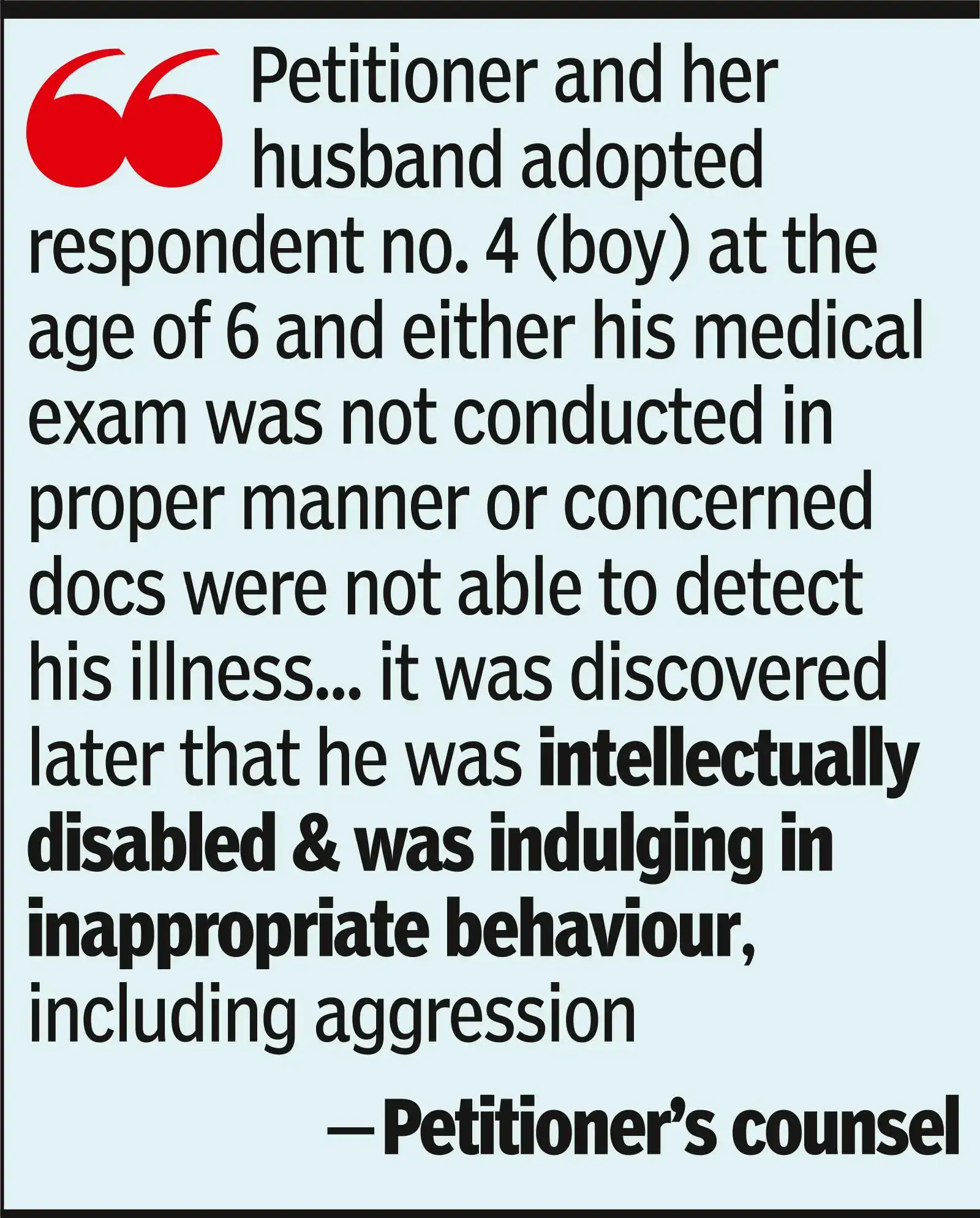 A Delhi High Court case explores returning an adopted orphan child years later