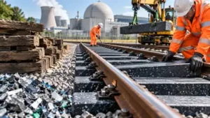 In 2025, a UK nuclear waste site replaced wooden railway sleepers: The wider industry impact