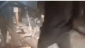 The strike came as the US military launched a fresh wave of attacks against targets in Iran