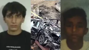 Three students died and one was injured after a BMW crashed on Mumbai's Coastal Road
