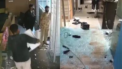 Abhishek Banerjee alleges BJP workers attacked TMC office, shares video — 'Phones snatched