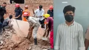 Delhi Police has arrested the man who used to run a PG facility on four floors of the building