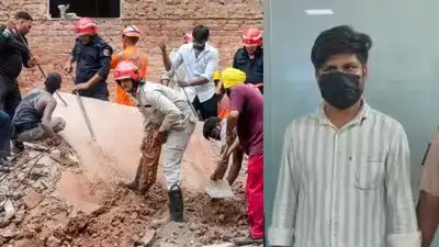 Delhi Police has arrested the man who used to run a PG facility on four floors of the building