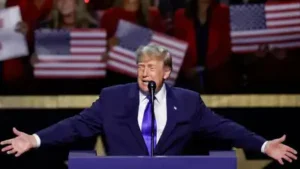 US president's Hormuz pitch as he rallies GOP voters — 'Call it Trump Strait'