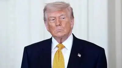 US President Donald Trump on Sunday suggested that the United States could remain in Iran