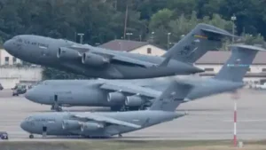 Watch: Multiple explosions seen over US airbase in Jordan after Iran's ballistic missile strike