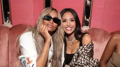 Kobe Bryant's wife Vanessa Bryant has sent a warm message to Ciara and Russell Wilson