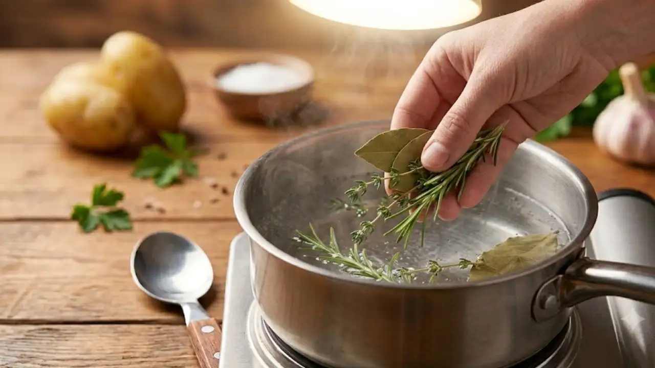 Properly salted cooking water can make plain boiled potatoes taste noticeably better