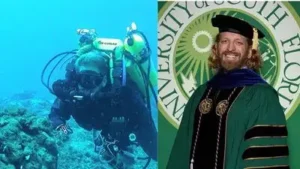In 2023, a USF scientist locked himself 22 feet underwater for 100: The wider industry impact