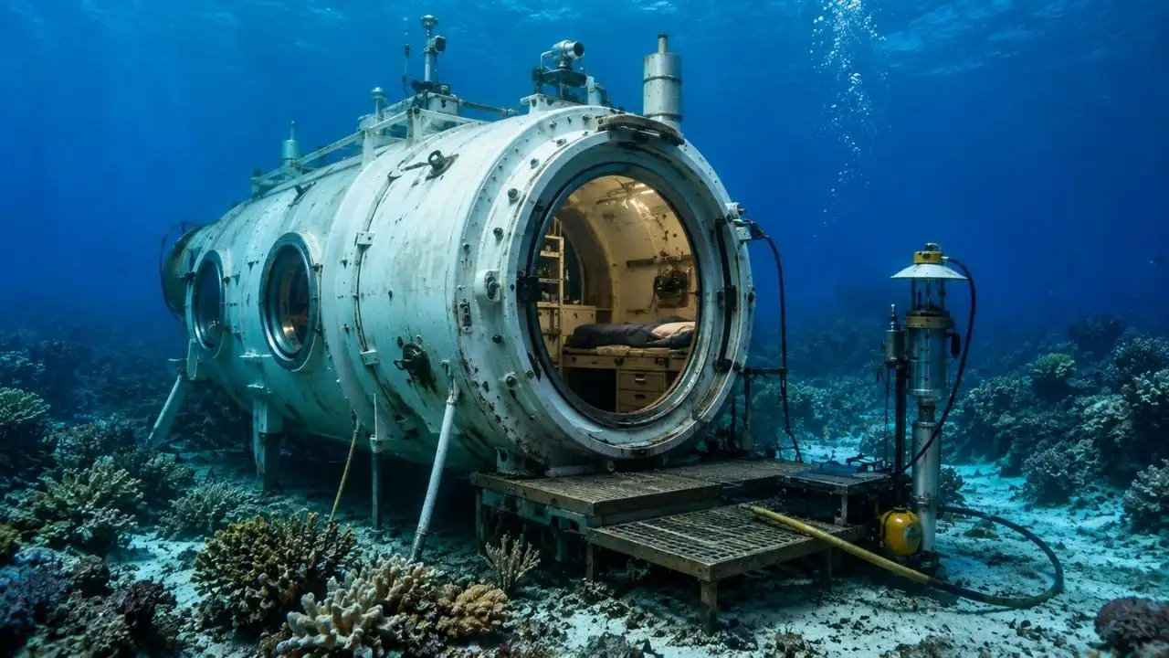 In 2023, a USF scientist locked himself 22 feet underwater for 100: The wider industry impact