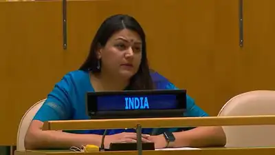 India on Saturday hit back at Pakistan Prime Minister Shehbaz Sharif’s remarks at the United