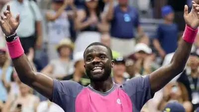 Frances Tiafoe came back from two sets down to beat Alex Michelsen 5-7, 3-6, 7-5, 6-3, 7-6