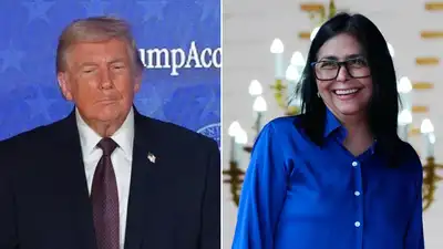 US President Donald Trump will meet Venezuela’s acting President Delcy Rodriguez in New York