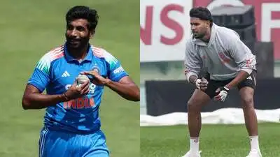 Jasprit Bumrah and Harshit Rana (Image credit: Agencies)