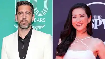 Aaron Rodgers reveals why his friendship with Mina Kimes ended (Getty Images)