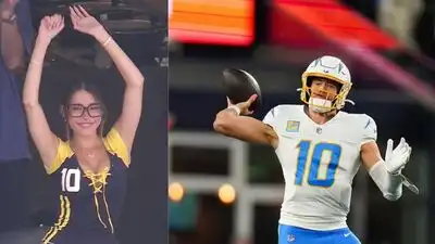 How Madison Beer stole the spotlight as Justin Herbert and the Chargers suffered a brutal