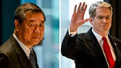 US treasury secretary Scott Bessent announced the agreement after talks with China's He Lifeng