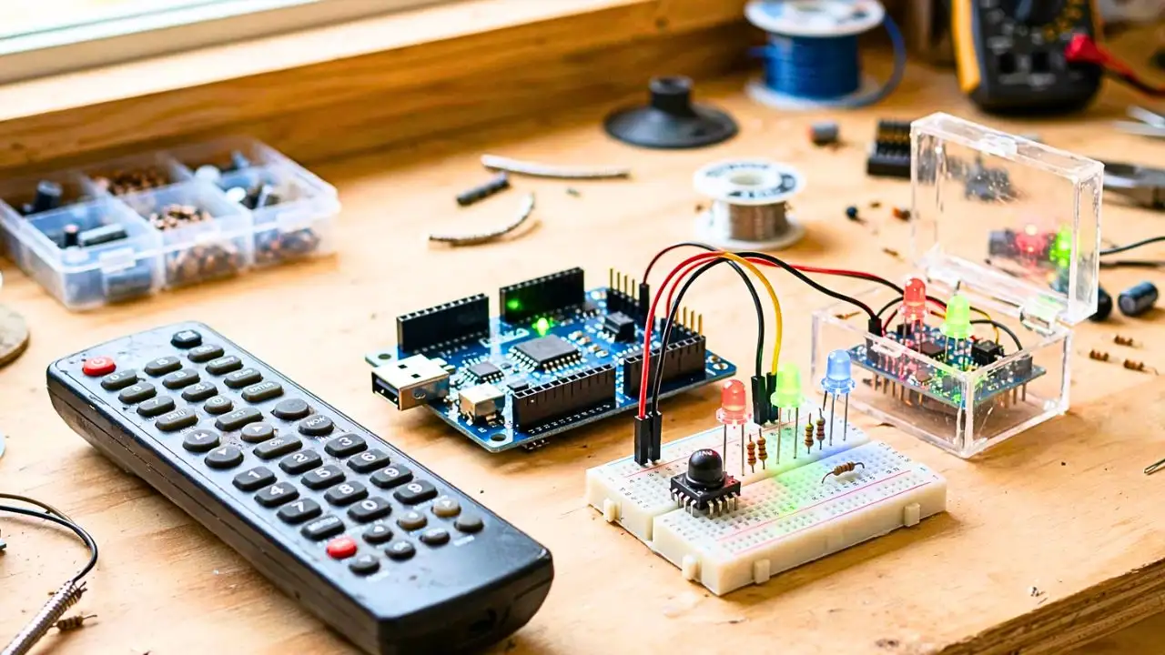 If your home security camera or CCTV system can be controlled using a compatible remote, an old