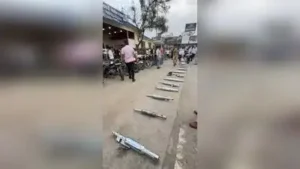 Kharadi police crush modified silencers as crackdown targets ‘bullet noise’ menace