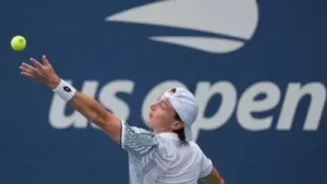 Peruvian tennis player Ignacio Buse earned his first US Open match victory on Wednesday, adding