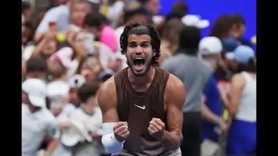 Carlos Alcaraz made a winning return to Grand Slam tennis at the US Open on Monday