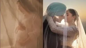 Pakistani actress Mahira Khan announces second pregnancy at 41 in a stunning white dress, expecting