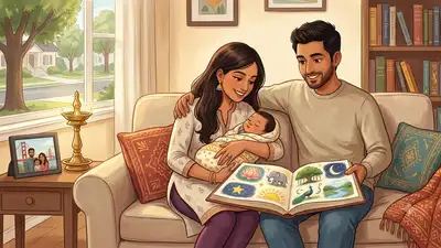 ​The best Indian baby names for parents raising kids in the US (Image: AI)