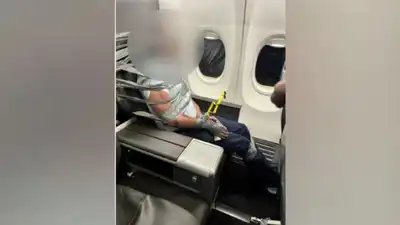US man duct-taped to seat after attacking passenger mid-flight, hurling racial abuse