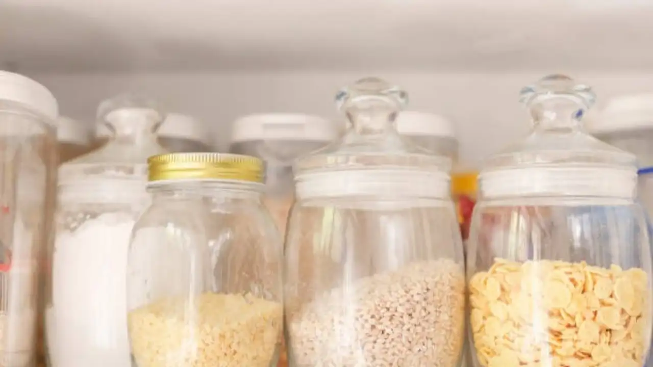 Where to keep rice bags, atta, oil and bulk groceries without cluttering your space — Small kitchen