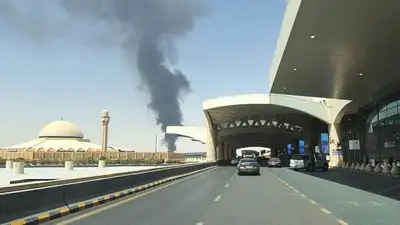 Smoke rose near King Khalid International Airport in Riyadh: The wider industry impact