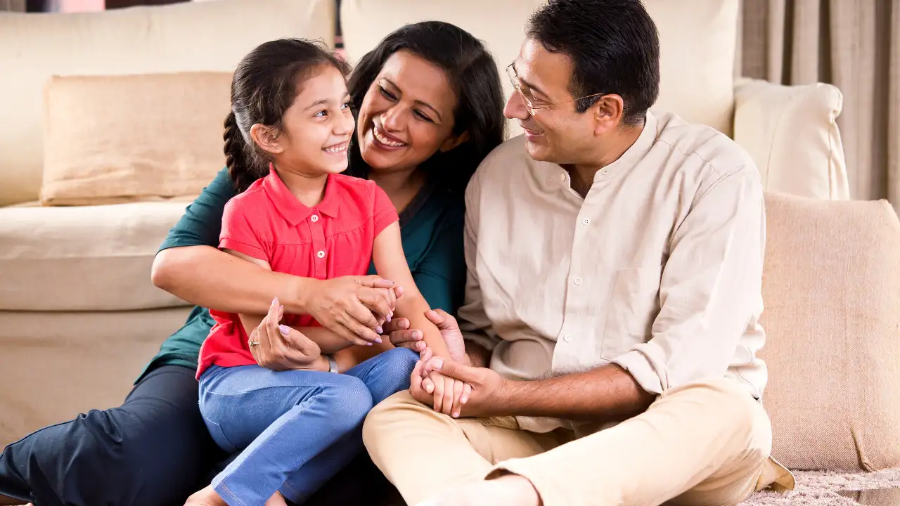 A child may behave differently with each parent without there necessarily being a problem